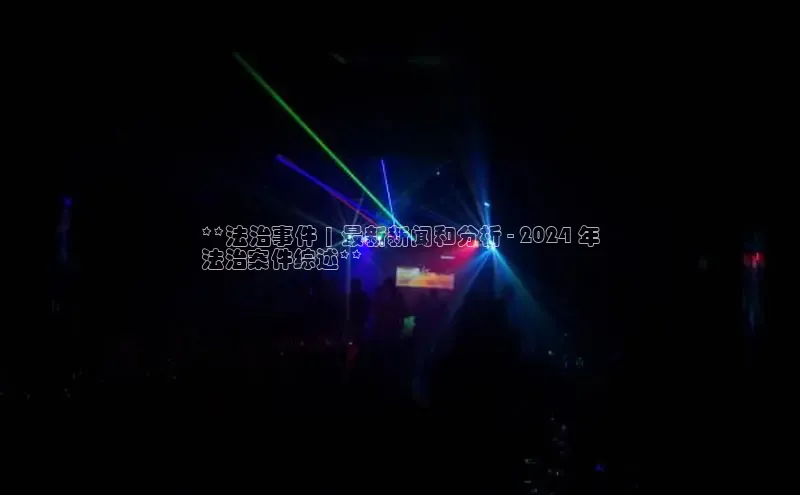 EON4文心一言**法治事件 | 最新新闻和分析 - 2024 年
法治案件综述**